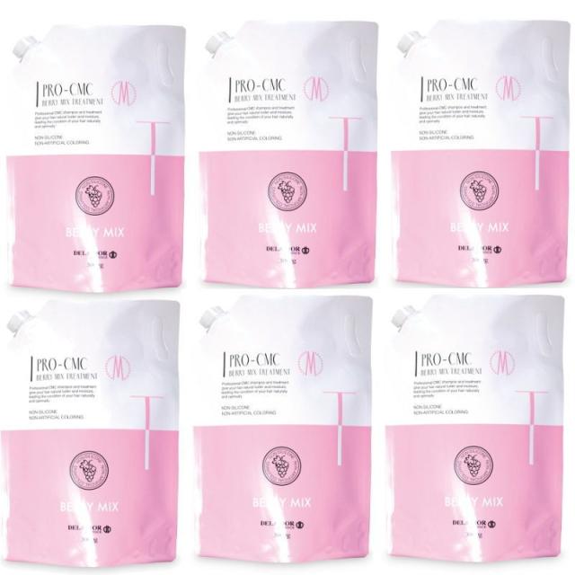 千代田化学 デラクシオ プロCMC ベリーミックストリートメント 3000g リフィル×6点セット