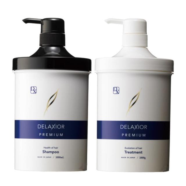 千代田化学　デラクシオ プレミアム　シャンプー 1000ml  トリートメント 1000gセット