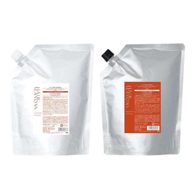 デミ　ヘアシーズンズ シャンプー モイスチャー (2000ml) トリートメント モイスチャー (2000g)リフィルセット