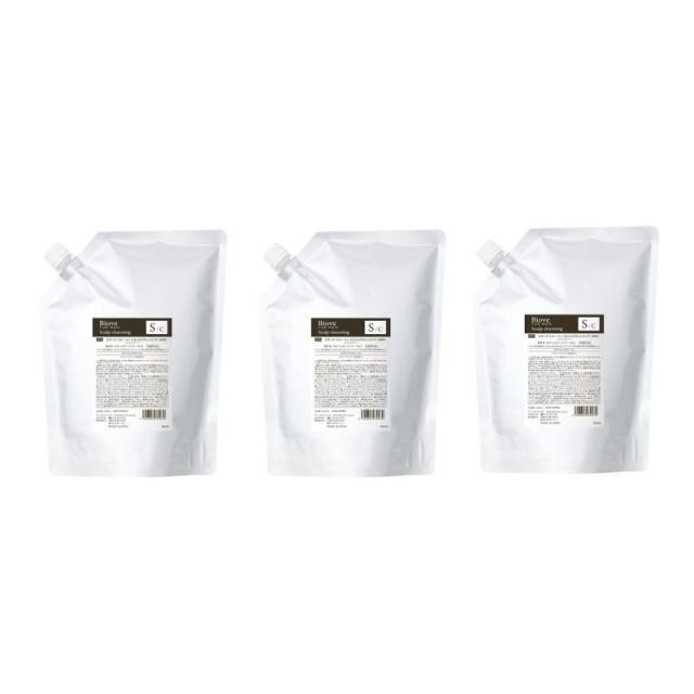 デミ　Biove FOR MEN（ビオーブ フォー メン）［薬用］スキャルプクレンジング　2000mlリフィル 【3個セット】