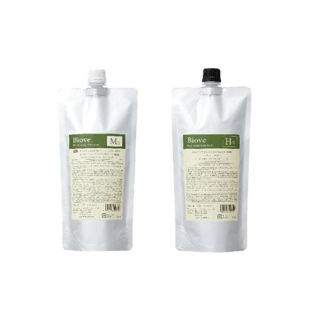 デミ　Biove（ビオーブ）［薬用］モイストスキャルプ シャンプー　(2000ml) スキャルプリラックス トリートメント　(2000g)リフィルセット | デミ ビオーブ モイストスキャルプシャンプー 450ml(詰替