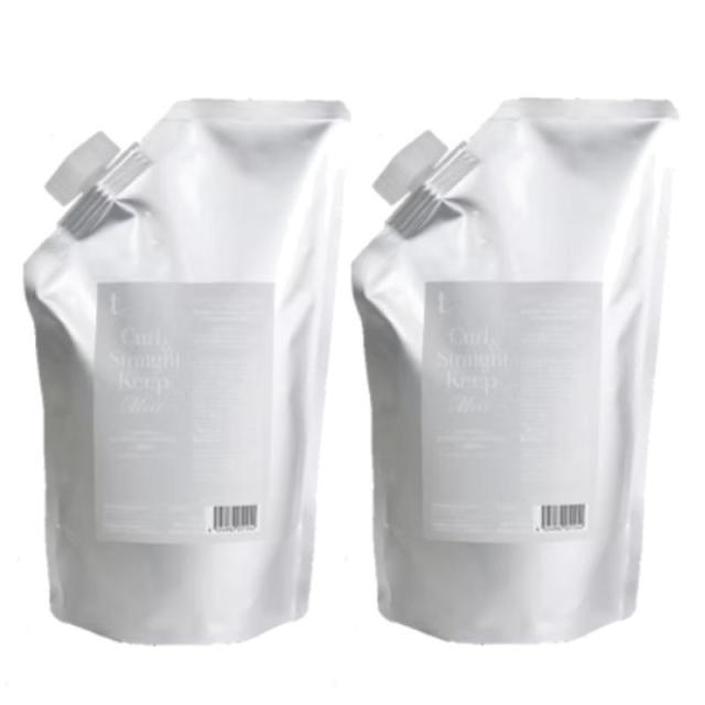 t/(ティースラッシュ) カール&ストレート キープ ミスト リフィル500ml 無香料（2点セット）