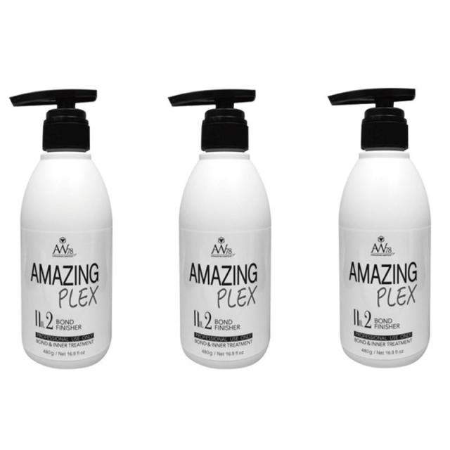 中央有機化学 AMAZING PLEX(アメイジングプレックス) No.2 ボンドフィニッシャー 480g (3点セット)