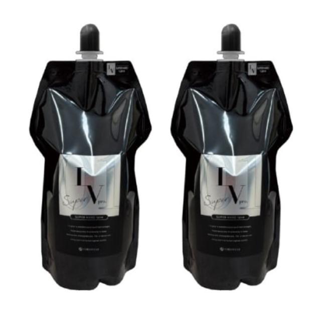 中央有機化学 LVPro レブプロ アシッドファイバーストレート スーパーハード 1000g（2点セット）