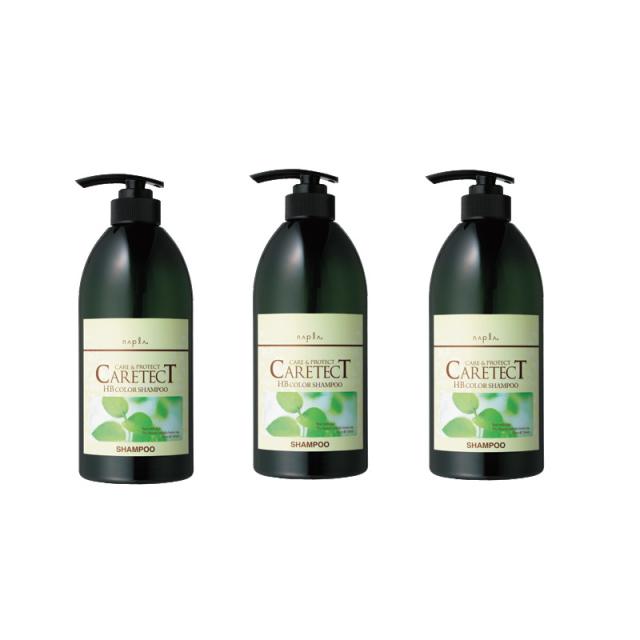 ナプラ ケアテクトHB シャンプーＳ しっとりタイプ 750ｍｌ ×3点セットの通販は 7,404円