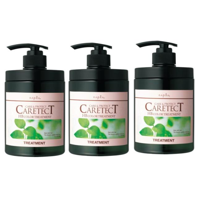 ナプラ ケアテクトHB トリートメントＶ ハリ・コシタイプ 650ｇ ×3点セット