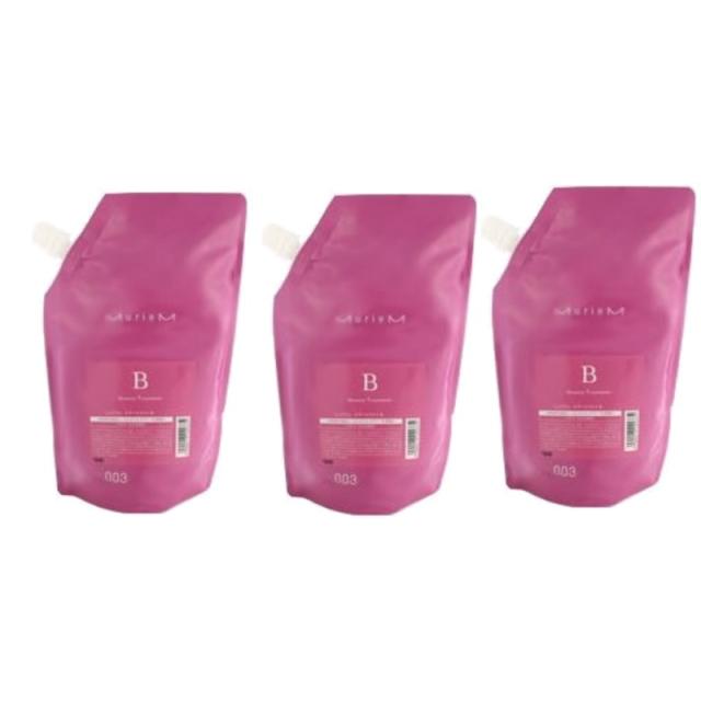 ナンバースリー　ミュリアム　トリートメントB 500g (詰め替え用)  ×3点セット