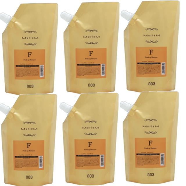 ナンバースリー　ミュリアム　ゴールド　　シャンプーF 500ml (詰め替え用)  ×6点セット