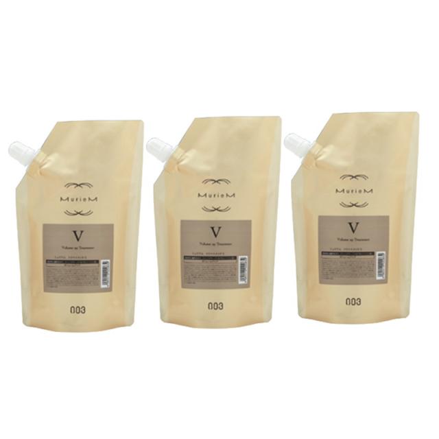 ナンバースリー　ミュリアム　ゴールド　トリートメントV 500g (詰め替え用)  ×3点セット