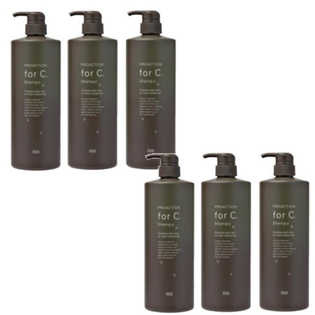 ナンバースリー　 [PROACTION for C.] プロアクション フォーシーシャンプー1000ml  ×6点セット
