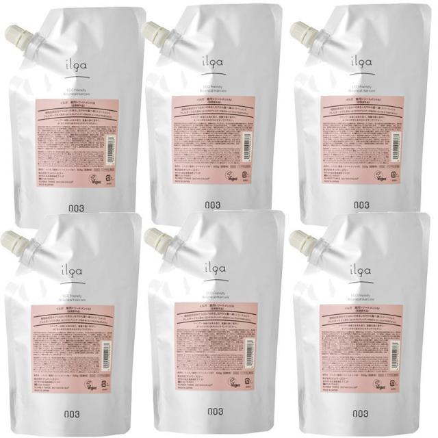 ナンバースリー　イルガ 薬用トリートメント　M 500g (詰め替え用)  ×6点セット