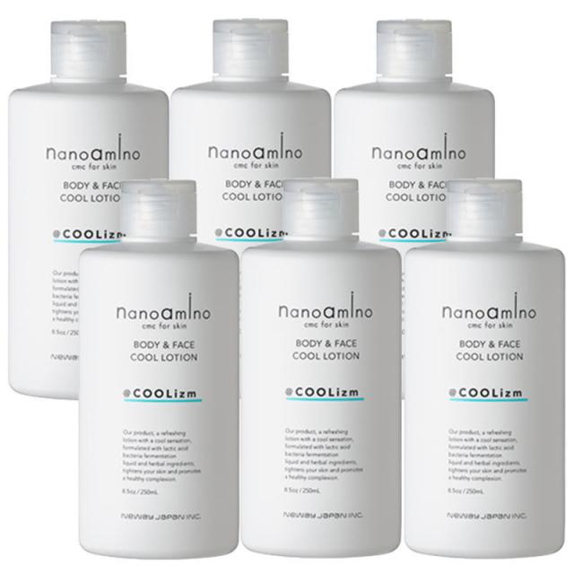 ニューウェイジャパン ナノアミノ　@クーリズム　250ml×6点セット