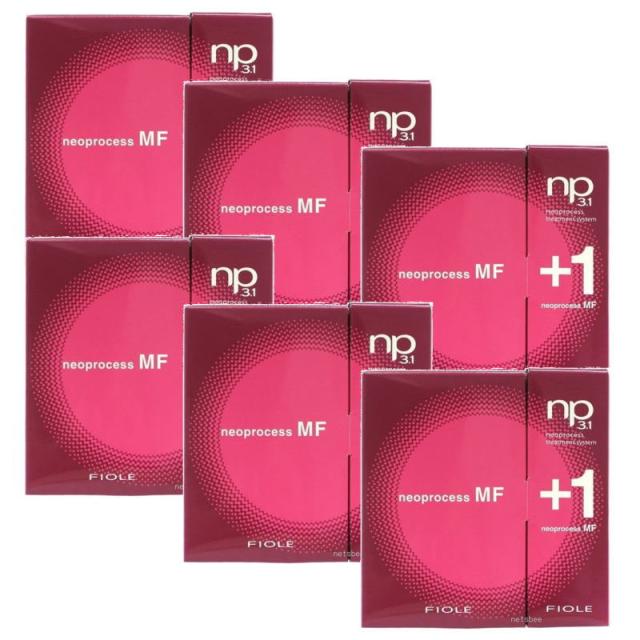 フィヨーレ np3.1 ネオプロセスDF トリートメントシステム (セット商品)　BC1(25g)、MF2(30mL)、MF3(25g)、MFプラス1(50g)【×6点セット】