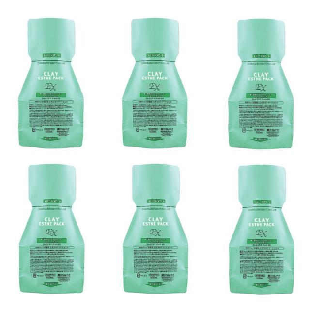 b-ex　クレイエステ　パックＥＸ　500gリフィル ×6点セット