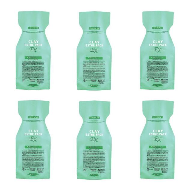 b-ex　クレイエステ　パックＥＸ　1000gリフィル ×6点セットの通販は 12,283円