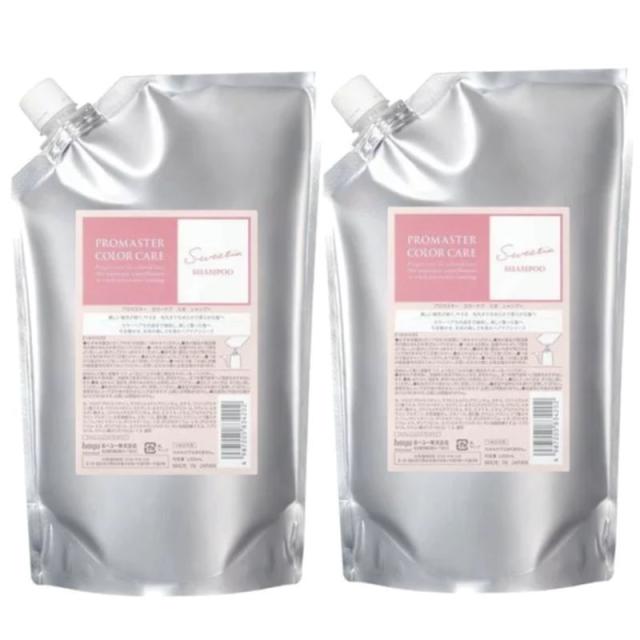 hoyu　ホーユープロフェッショナル　プロマスター カラーケア　スウィーティア シャンプー　1000mlリフィル×2点セットの通販は