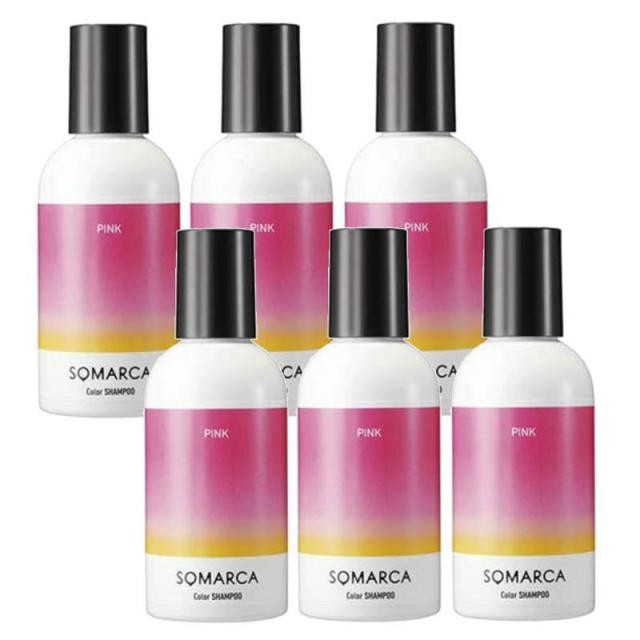 hoyu　ホーユープロフェッショナル　SOMARCA(ソマルカ) カラーシャンプー ピンク 150ml×6点セット