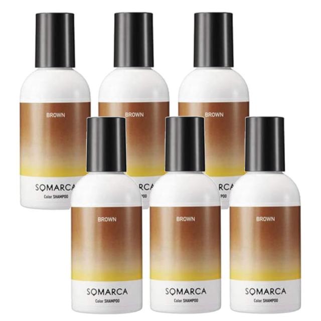 hoyu　ホーユープロフェッショナル　SOMARCA(ソマルカ) カラーシャンプー ブラウン 150ml×6点セット