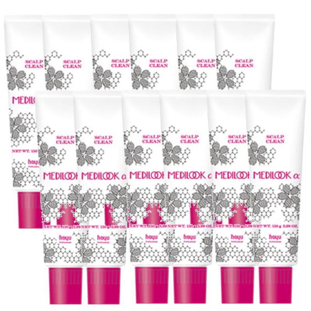 hoyu　ホーユープロフェッショナル　メディルックα スキャルプクリーン　(150gｘ2)×6点セット