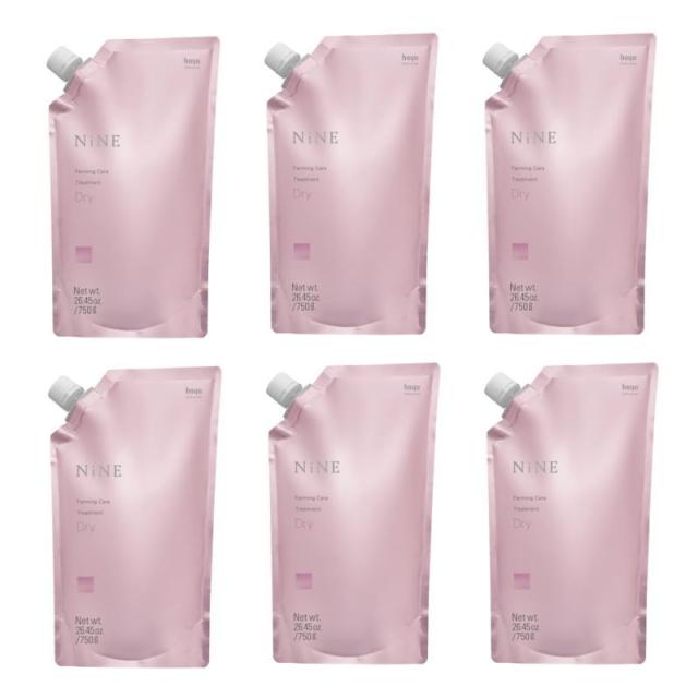 ホーユー　ナイン ファーミングケア　トリートメント　ドライ　750g（パウチ）  【×6点セット】