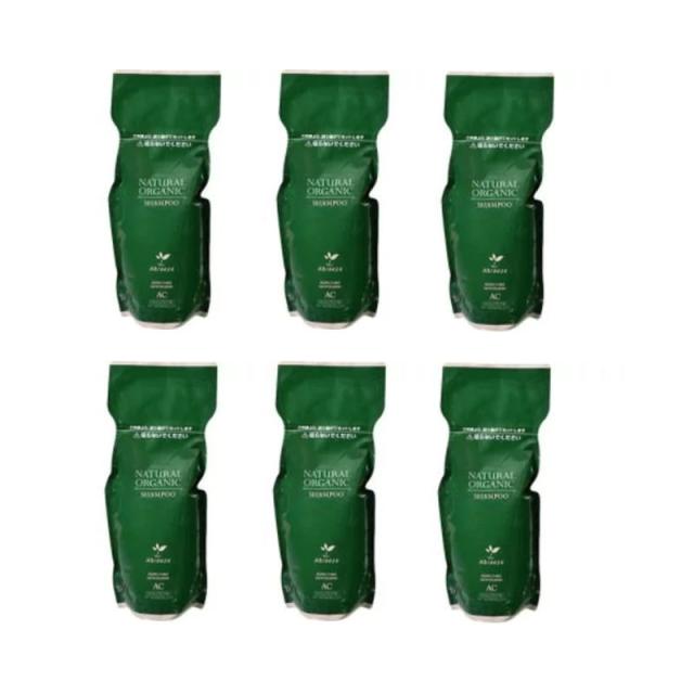 パシフィックプロダクツ　アブリーゼ ナチュラルオーガニック シャンプー AC 600mlリフィル  ×6点セット
