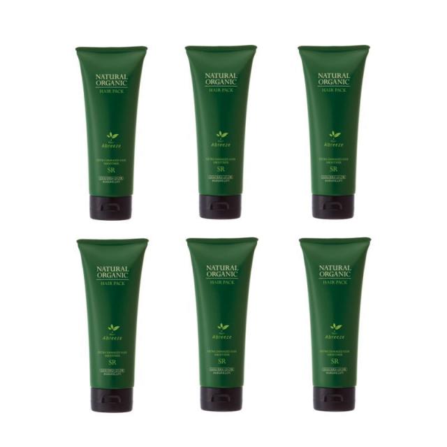 パシフィックプロダクツ　アブリーゼ ナチュラルオーガニック ヘアパック SR 220g  ×6点セット
