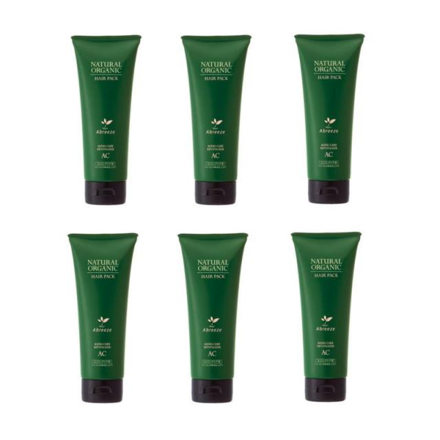 パシフィックプロダクツ　アブリーゼ ナチュラルオーガニック ヘアパック AC 220g  ×6点セット