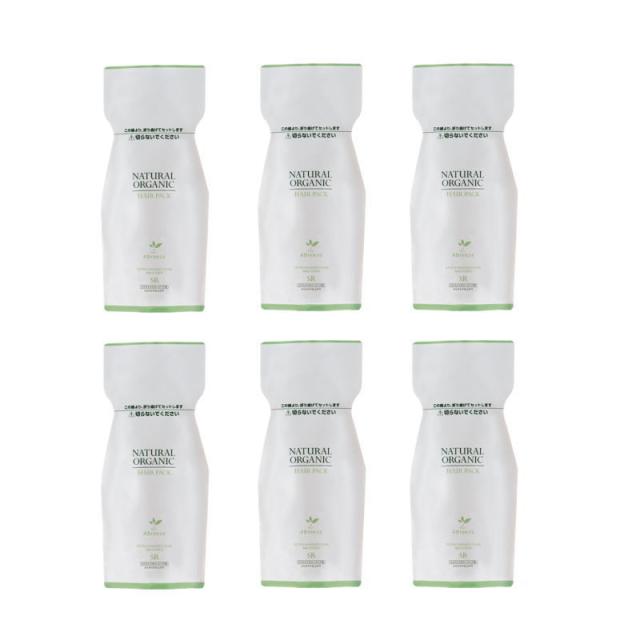 パシフィックプロダクツ　アブリーゼ ナチュラルオーガニック ヘアパック SR 600gリフィル  ×6点セット