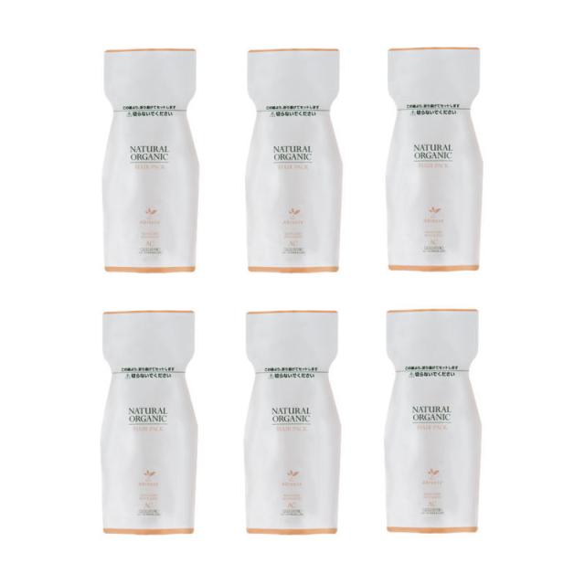 パシフィックプロダクツ　アブリーゼ ナチュラルオーガニック ヘアパック AC 600gリフィル  ×6点セット