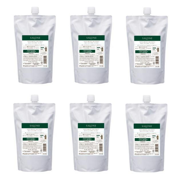 パシフィックプロダクツ　サローネ スーパーブラウン トリートメント (800gリフィル)  ×6点セット