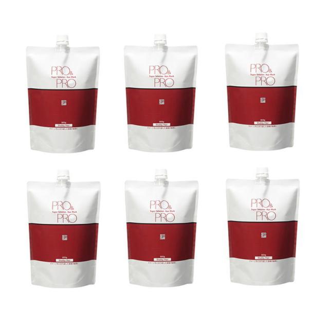 パシフィックプロダクツ　プロ アンド プロ スーパーソリューション ヘアマスク (600gリフィル)  ×6点セットの通販は