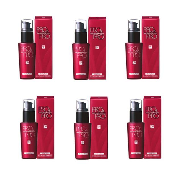 パシフィックプロダクツ　プロ アンド プロ スーパーソリューション ヘアセラム (55ml)  ×6点セット