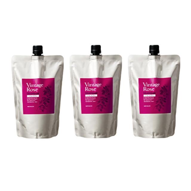 パシフィックプロダクツ　モナルダ ヴィンテージローズ シャンプー (600mlリフィル)  ×3点セット
