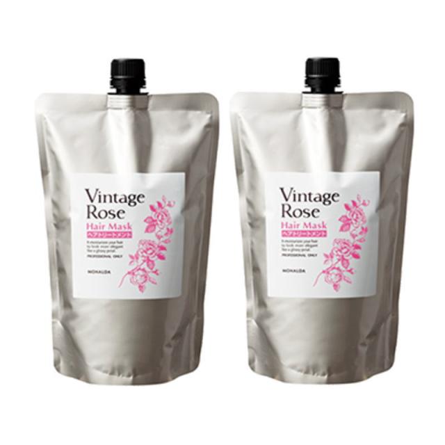 パシフィックプロダクツ　モナルダ ヴィンテージローズ ヘアマスク (600gリフィル)  ×2点セット