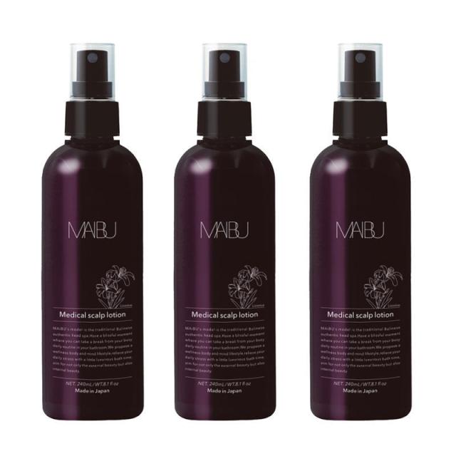 ハホニコ　マイブ薬用ブラックラメイプレミアムスカルプローション　240ml ×3点セット