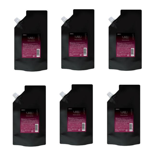 ハホニコ　マイブ薬用ブラックラメイプレミアムスカルプローション　500mlリフィル ×6点セット