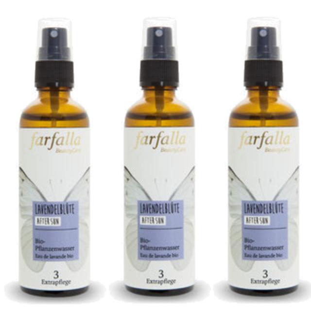farfalla ファファラ 芳香蒸留水　ラベンダー(BIO)(75m) ×3点セット