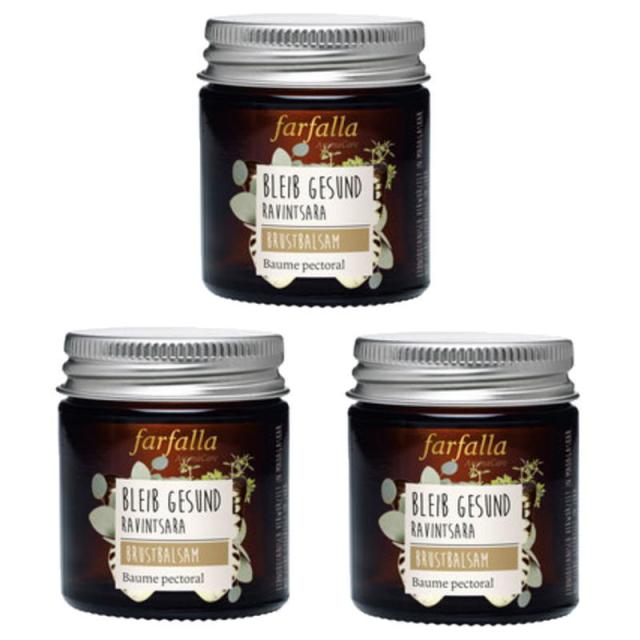 farfalla ファファラ　チェストバーム　ウェルビーイング＜ラヴィンサラ＞(30ml) ×3点セット