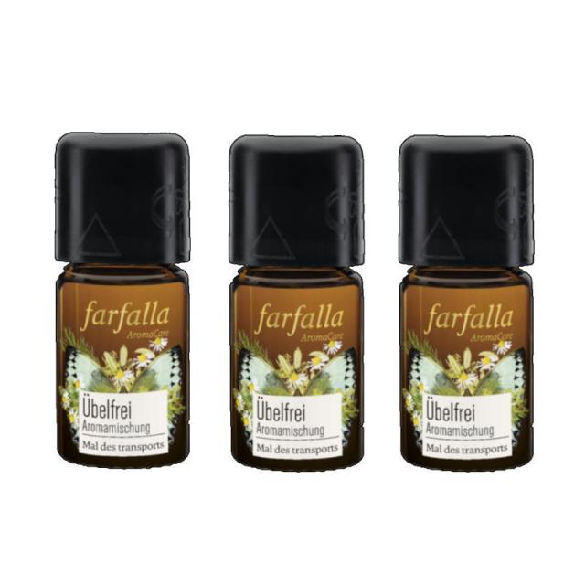 farfalla ファファラ　アロマブレンド　むかむか　バランス＜レモン＞(5ml) ×3点セット