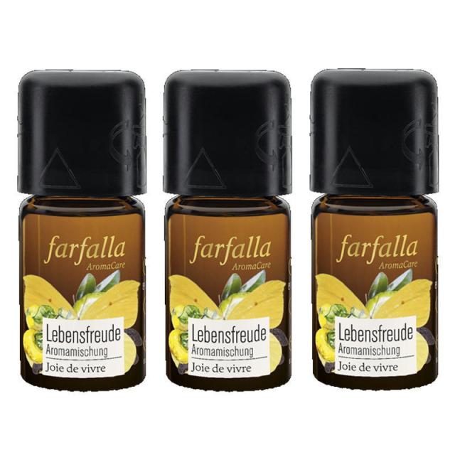 farfalla ファファラ　アロマブレンド　ジョイ＜アンジェリカ＞(5ml) ×3点セット