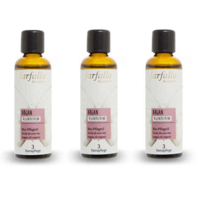 farfalla ファファラ　アルガンオイル＜BIO＞(75ml) ×3点セット