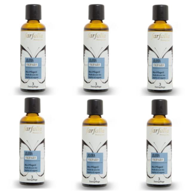 farfalla ファファラ　ホホバオイル＜BIO＞(75ml) ×6点セット