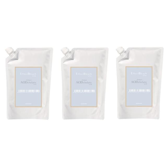 パール化研　エフェクトブリーチ アシッドキレートシャンプー 1000ml (3点セット)