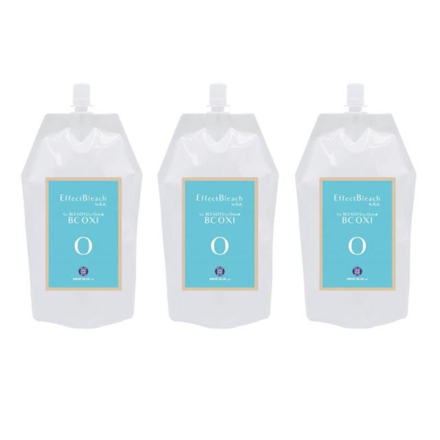 パール化研　エフェクトブリーチ BCオキシ 0％ 1000ml (3点セット)