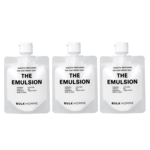 バルクオム　ザ　エマルジョン（乳液）　80g【×3点セット】