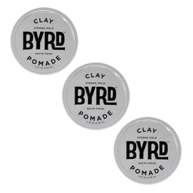 BYRD クレイポマード 95g（3点セット）