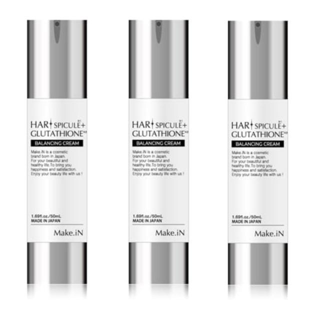 ハリスピキュール+グルタチオン バランシングクリーム 50ml（3点セット）