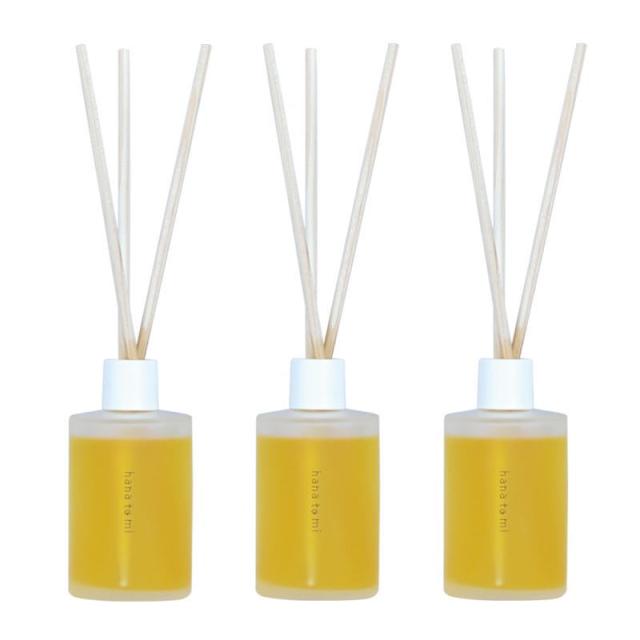 フレーバーライフ hana to mi(ハナトミ) アロマティックディフューザー バイカ 105ml（3点セット）