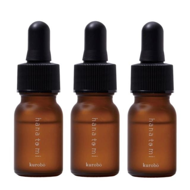 フレーバーライフ hana to mi(ハナトミ) ボディオイル クロボウ 10ml（3点セット）