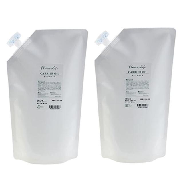 フレーバーライフ キャリアオイル シュガースクワランオイル 1000ml 詰替用（2点セット）